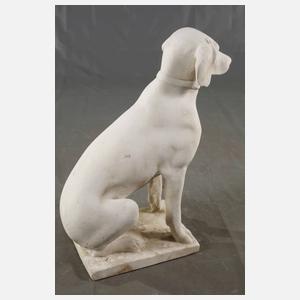 Gartenfigur Jagdhund