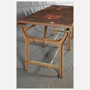 Großes Industrie-Tischgestell