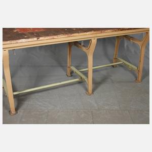 Großes Industrie-Tischgestell