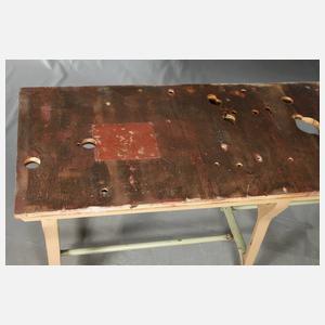 Großes Industrie-Tischgestell