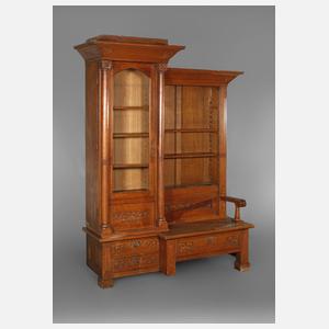 Bücherschrank Jugendstil
