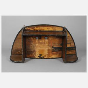 Kleines Wandregal Jugendstil