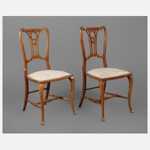 Zwei Stühle Jugendstil