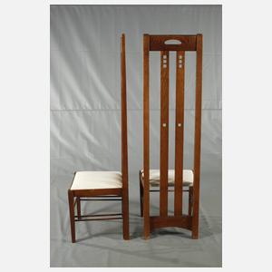 Charles Rennie Mackintosh, zwei Ingram Stühle