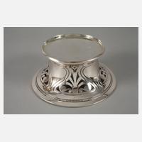 Postament Jugendstil Silber111