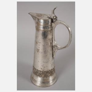 Schenkkanne und Flaschenständer WMF