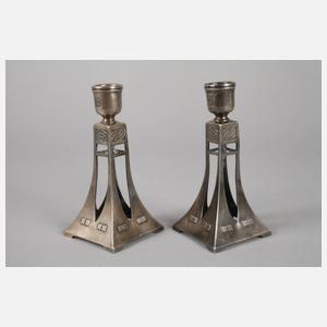 Paar Tischleuchter WMF