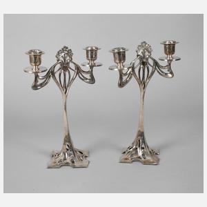 Paar Kerzenleuchter WMF