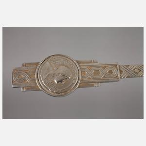 Adolf Amberg, zwei Vorlegelöffel „Tristan und Isolde“