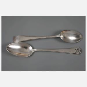 Sechs Teelöffel Wilhelm Heinrich Kreis