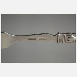 Heinrich Vogeler vier Teile Fischbesteck