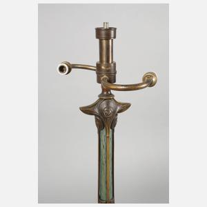 Loetz Wwe. seltene Tischlampe