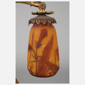 Daum Nancy Tischlampe Tabakdekor