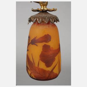 Daum Nancy Tischlampe Tabakdekor