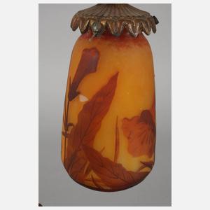 Daum Nancy Tischlampe Tabakdekor