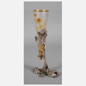 Daum Nancy montierte Jugendstilvase