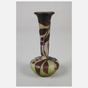 Émile Gallé Ätzglasvase