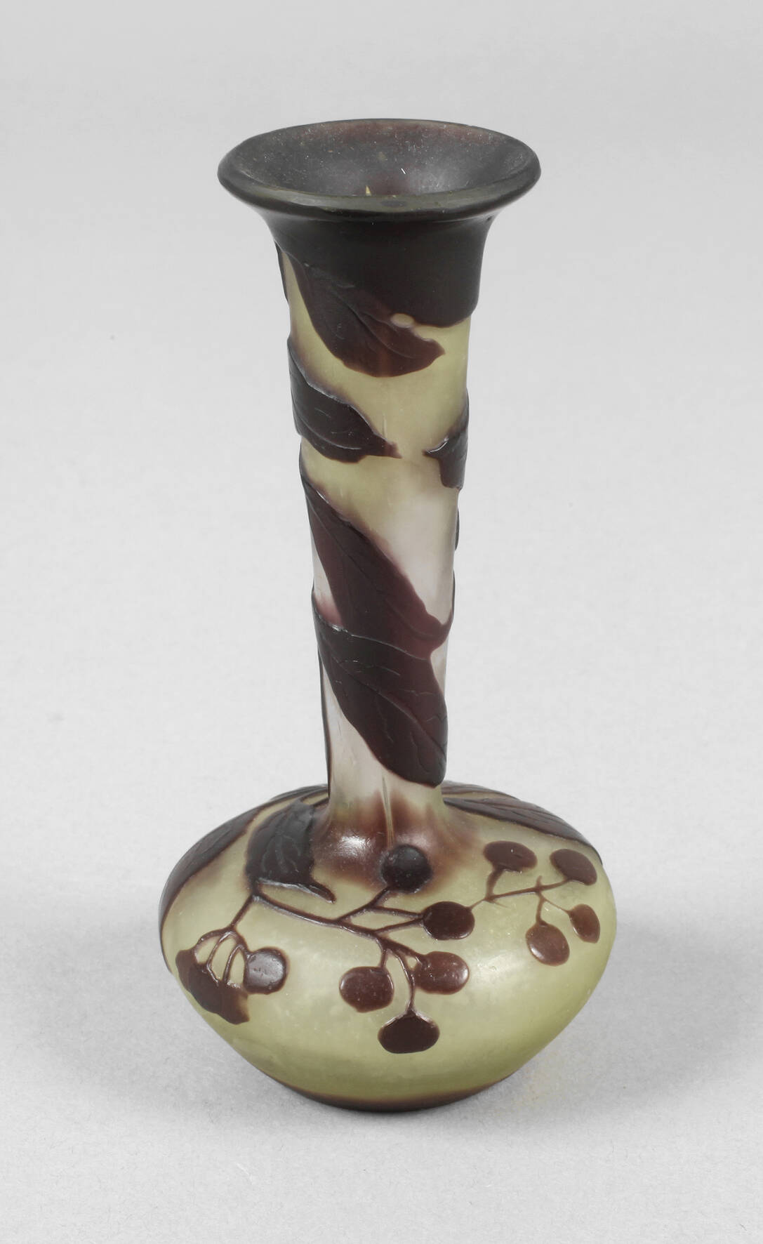 Émile Gallé Ätzglasvase