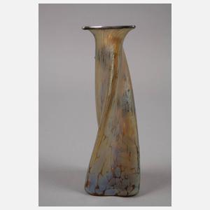 Loetz Wwe. Vase Silberoverlay