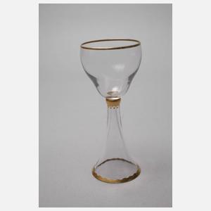 Richard Riemerschmid sechs Südweingläser