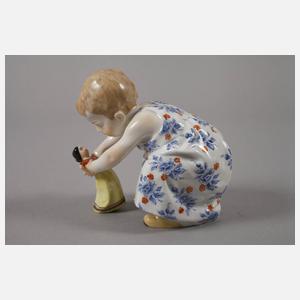 Meissen "Kind mit Puppe, tanzend"