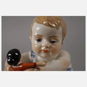 Meissen "Kind mit Puppe, tanzend"