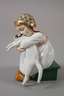 Meissen "Kind mit Katze im Arm"