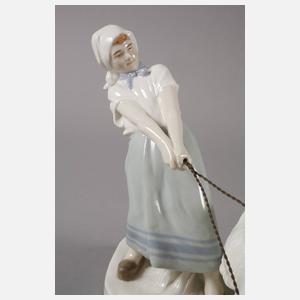 Meissen "Mädchen mit Ziegen"