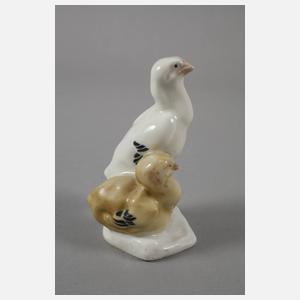 Meissen ”Junge Brahmahühner”