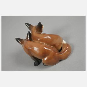 Rörstrand Schweden "Zwei Füchse"