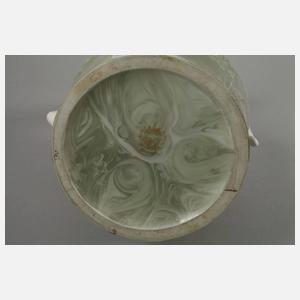 Rosenthal Ziervase mit Figurenstaffage