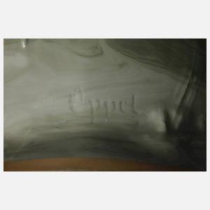 Rosenthal Ziervase mit Figurenstaffage