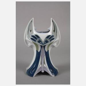 Ungewöhnliche Reliefvase Jugendstil