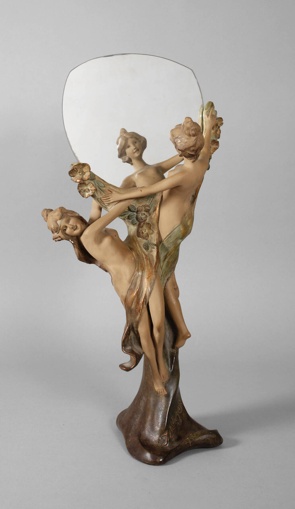 Figürlicher Salonspiegel "Illusion"