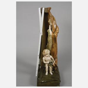 Figürlicher Salonspiegel