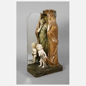 Figürlicher Salonspiegel