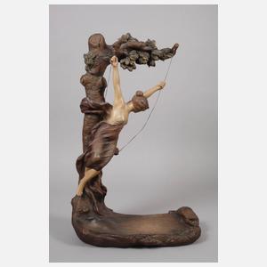 Figürlicher Salonspiegel "Die Schaukel"