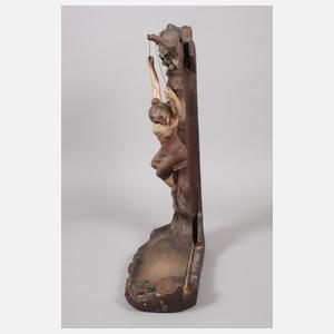 Figürlicher Salonspiegel "Die Schaukel"