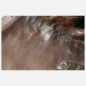 Figürlicher Salonspiegel "Die Schaukel"