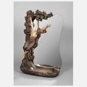 Figürlicher Salonspiegel "Die Schaukel"