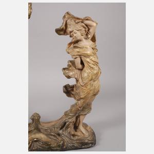 Figürlicher Salonspiegel