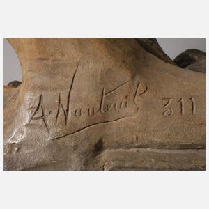 Figürlicher Salonspiegel