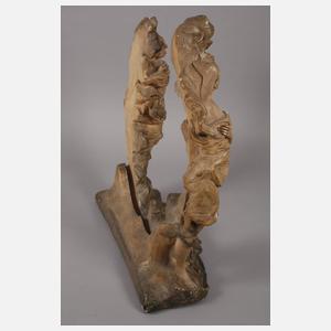 Figürlicher Salonspiegel