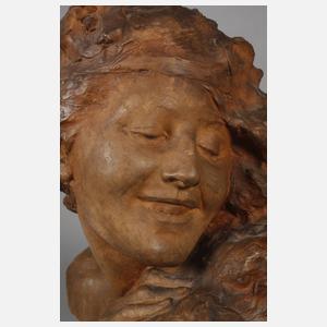 Frankreich Frauenbüste mit Löwenkopf