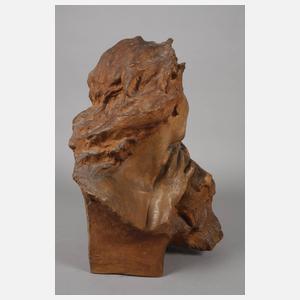 Frankreich Frauenbüste mit Löwenkopf