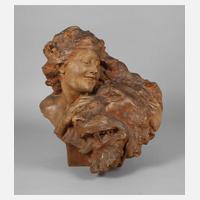 Frankreich Frauenbüste mit Löwenkopf111