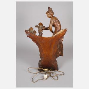 Salonspiegel als Quellnymphe