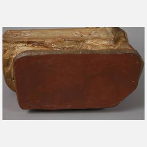 Figürlicher Cachepot mit Spiegel