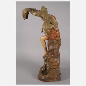 Figürliche Salonlampe "Die Jugend"