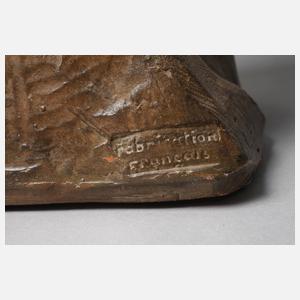 Figürliche Salonlampe "Die Jugend"